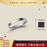 丹尼尔惠灵顿（DanielWellington）DW戒指饰品银色戒指女情侣对戒生日礼物DW00400029