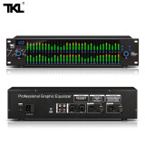 TKL T531专业数字31段均衡器降噪音频处理带压限大型舞台演出家用KTV音响周边设备高中低调节器 T2531（赠卡侬母转莲花线X2）