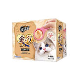 佳乐滋佳乐滋金勺进口成猫慕斯勺挑嘴喵湿粮撸猫零食小 鲣鱼配方添加三文鱼10g*10支