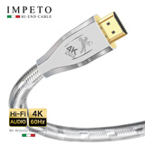 IMPETO 发烧级 HDMI线 2.0版4K@60hz高清线 单晶铜 电脑电视投影PS5功放影音连接线 IMP-3913-1.5米