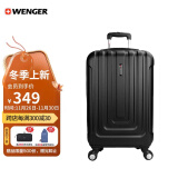 威戈（WENGER）瑞士军士刀24吋密码锁行李箱商务旅行拉杆箱黑S631115109068