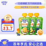 亨氏（Heinz）宝宝水果营养果汁泥多口味果泥婴儿辅食6-36个月适用 120g*3