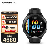 佳明（GARMIN）Forerunner965极夜黑多功能心率跑步HRV血氧铁三训练户外运动手表