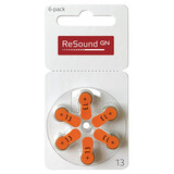 朵享瑞声达峰力西门子奥迪康助听器通用纽扣电池a10a13a312a675  A 13【1盒60粒】