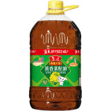 鲁花 食用油 香飘万家系列 低芥酸浓香菜籽油 6.09L 