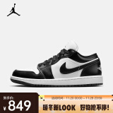 耐克（NIKE）AJ1女子运动鞋刺绣板鞋 AIR JORDAN 1 LOW DC0774-101 35.5