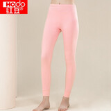 红豆内衣秋裤纯棉单件保暖裤 全棉纯色棉毛裤打底裤