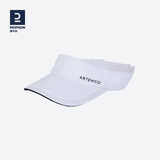 迪卡侬（DECATHLON）空顶帽男女夏天遮阳帽太阳帽鸭舌帽户外运动帽跑步帽子RUNC 【空顶帽】白色（56cm可调节）