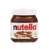 能多益Nutella350g能多益榛果可可调味酱榛子酱巧克力味酱可可酱 榛子巧克力酱1罐 罐装 350g