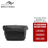 巅峰设计 Peak Design 单肩相机包 Everyday Sling V2 每日随行二代 适用微单无反数码 pd单肩摄影包 腰包 3L黑色-顺丰快递