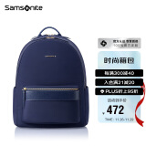 新秀丽（Samsonite）商务通勤双肩包电脑包13英寸女士背包书包轻松背负简约小巧TQ4