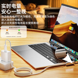 毕亚兹充电线苹果M1笔记本电脑macbook pro磁吸充电器a2681 air m2 M3 数据线
