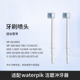 凯沃斯适配洁碧冲牙器喷嘴WP-450EC 462EC GT3-1 GT2 GT1 GS9水牙线替换头 刷头喷头【2支装】TB-100E