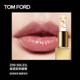 汤姆福特(TOM FORD)璀璨琉金唇膏Z09#3g(TF口红金管限量款 TF口红金箔唇膏 触唇变色 生日礼物礼盒送女友)