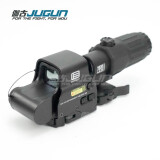 伽古（JUGUN） HHS组合全息558+G43增倍镜组合瞄准镜套装高清瞄具抗震光学吃鸡 G33+558黑色组合