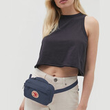 FJALLRAVEN北极狐单肩包女斜挎包潮流男腰包时尚23796-031石墨黑2L开学礼物