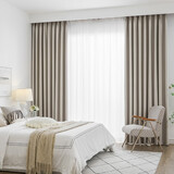 铭聚布艺（MINGJU）定制窗帘窗纱客厅卧室订做遮光窗帘布 定制窗帘1000元（联系客服） 个