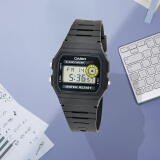 卡西欧（CASIO）手表男女经典复古学生儿童表F-91W-1DG 3DG 9DG/F-84W/F105电子表 F94WA-8DG 【附加贴膜】