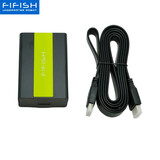 FIFISH鳍源 V-EVO水下无人机4K高清摄像潜水器可视遥控潜艇智能拍摄机器人 配件-HDMI盒子（1080P输出） 标准版（内置SD卡）