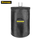 EROADE 伊诺德自行车车筐前篮子折叠挂篮布框配件防水前置菜篮车头 黑色加长款（大号）