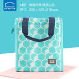 乐扣乐扣（LOCK&LOCK） 乐扣乐扣保温包便当袋玻璃保鲜盒上班带饭便当包套装餐包 蓝色 包包