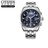 西铁城（CITIZEN）手表 男表光动能多局电波表自动对时休闲腕表情人节礼物 AT9031-52L