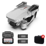 嘻优米无人机航拍遥控飞机儿童玩具四轴飞行器高清男孩飞机模型生日礼物 超清双摄实时航拍-双电续航