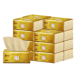 景沫本色抽纸家用纸巾餐巾纸商用卫生纸批发 4层 240张*18包