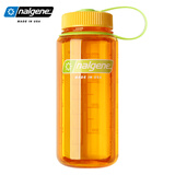 乐基因（nalgene）美国进口户外运动水杯子塑料tritan耐高温泡茶男女学生节日礼物 2178-2072柑橘色 400ml