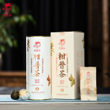 龙园号普洱茶熟茶 2021年新会小青柑熟茶 100±6g 茶叶礼盒