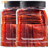 小休梦小休梦蜜汁香辣原猪味肉脯200g/500g净重靖江猪特产肉干肉类罐装 手撕肉脯香辣+蜜汁芝麻2袋共 500g
