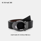 蔻驰（COACH）男士皮带奢侈品皮质C暗扣宽版腰带CQ013【品牌授权 官方直供】