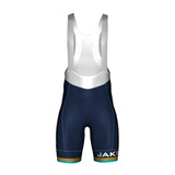 捷酷（jakroo）Toronto夏季短袖骑行服男女车队同款进口面料竞技版连体服套装 男款-背带短裤 XL