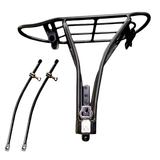 大行（DAHON）自行车配件单车后座架16-20寸车货架P8K3公路车可调行李架尾架 黑色碟刹货架