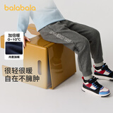 巴拉巴拉童装男童裤子秋冬大童长裤儿童运动加绒保暖休闲裤潮208424108108