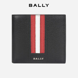 巴利（BALLY）情人节礼物送男友男士皮质短款钱包黑色 6224893
