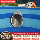户外儿童不锈钢钻洞滑梯幼儿园小区公园爬洞钻桶室外景区爬行隧道 定金