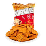 太阳小米锅巴混合口味方便休闲怀旧零麻辣五香牛肉孜然味 小米麻辣味50g*10袋 太阳锅巴