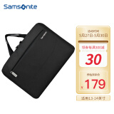 新秀丽（Samsonite）电脑包手提包男女商务背包公文包苹果笔记本电脑包13.3或14英寸BP5黑色