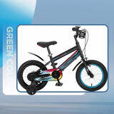 好孩子（gb）儿童自行车2-3-8岁童车宝宝脚踏车中大童男女孩自行车小孩单车 炫酷黑GB56Q-H-6009 16英寸【身高105-135cm】