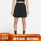 耐克NIKE女子ESSNTL WVN HR SHORT运动短裤DM6248-010黑色L码