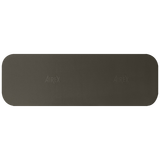 爱力（AIREX） 瑞士普拉提训练垫瑜伽垫加宽加厚康复训练垫 体能垫专业环保瑜伽 200训练垫炭灰色 厚度10mm