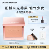 罗拉玛希 （LAURA MERCIER）活力炫彩腮红 粉晶蜜桃色哑光低饱和高光修容 生日节日礼物