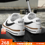 耐克（NIKE）男鞋板鞋 24秋季新款时尚运动鞋舒适耐磨低帮运动休闲鞋滑板鞋 COURT LEGACY/白棕/建议拍大半码 45(内长290mm)