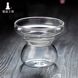 一品工坊 玻璃茶漏透明网纱滤网玻璃茶具茶道配件茶过滤网茶滤滤茶器 CL-01