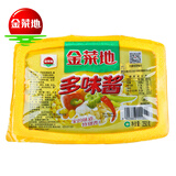 金菜地 多味酱辣椒酱香辣炸酱面酱黄豆酱拌面调味酱安徽特产 多味酱（盒装）*2