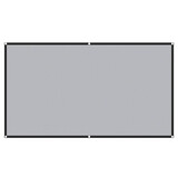 乐佳达抗光金属幕布简易折叠挂钩家用投影幕布高清免打孔办公商务投影仪电影院 挂钩款 100英寸16比9(幕布长2.2*宽1.25M)