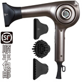 二重魚（double fish）韩国进口电吹风机家用负离子冷热风记忆功能jmw电吹风专业家庭发廊发型师专用造型美发工具 JMW吹风机【标配香槟金】