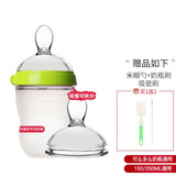 爱宝熊适配可么多么奶瓶配件奶嘴吸管鸭嘴手柄重力球学饮杯吸管可拆卸 米糊辅食勺-5个月以上