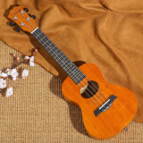 维卡斯（WEIKASI）尤克里里初学者23寸乌克丽丽单板ukulele女生桃花心木入门乐器 23英寸【桃花芯单板】尤克猫咪